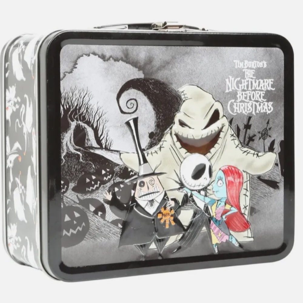 Disney Nightmare Before Christmas Lunch Box Vintage Metal Loungefly 🖤